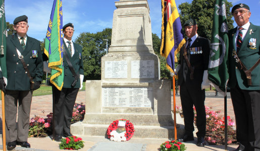 Major 'CAL' Yate is honoured in Madeley