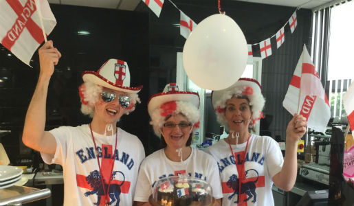 Telford set to fly the flag for England