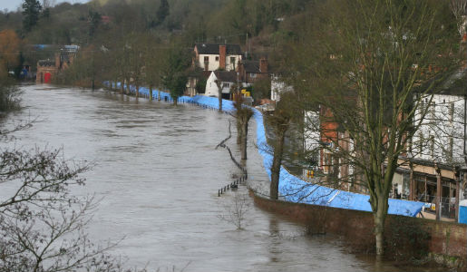 Flood barriers due to go up in Ironbridge