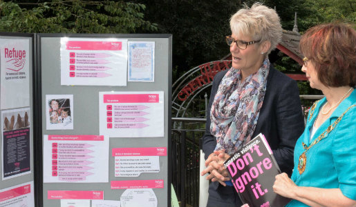 Mayor to support two domestic violence charities
