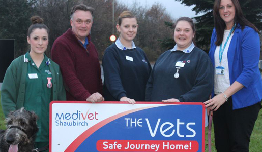 Two year sponsorship deal with a Telford Veterinary Practice