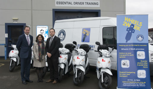 Funding helps expand Wheels 2 Work scheme
