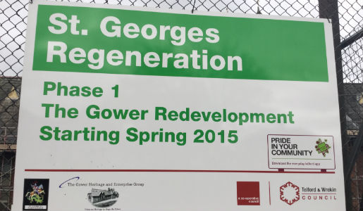 Work starts to protect the Old School House in Gower Street