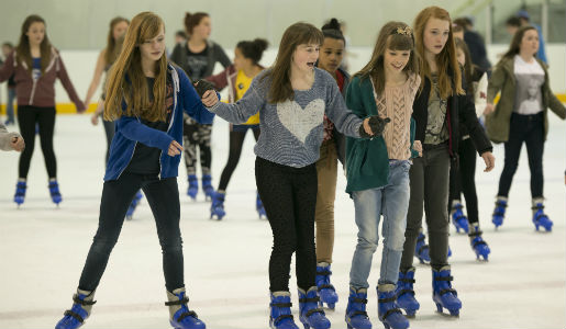 “Get your skates on Dad”
