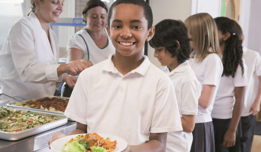 Pupils in Telford schools dining in unusual locations