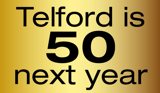 Almost 5,000 votes for Telford 50th anniversary logo