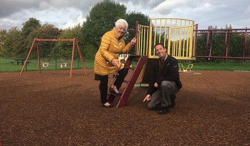 Resurfacing and improving children’s play areas