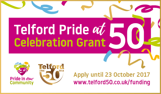 Telford at 50 – YOU come up with the idea, we could help with funding
