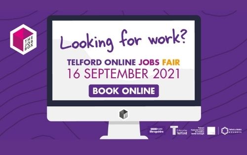 Telford’s Online Jobs Fair takes place this month