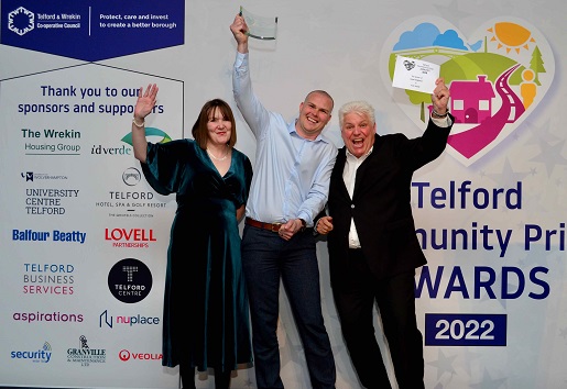 Telford swells with pride as winners announced at Telford Community Pride Awards.