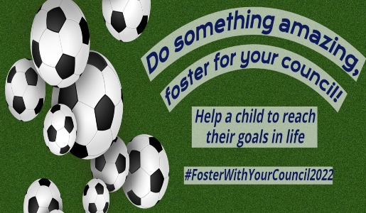 It’s a goal! Telford & Wrekin Council joins UK wide campaign to recruit more foster carers during the World Cup 