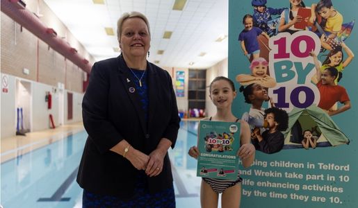 500 children now receive free swimming lessons in Telford and Wrekin
