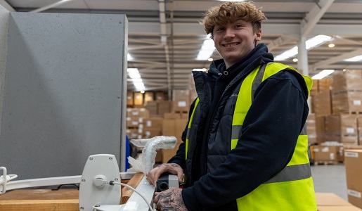 Former apprentice Lewis plays key role in CEL Group's business growth on Telford Land Deal site.