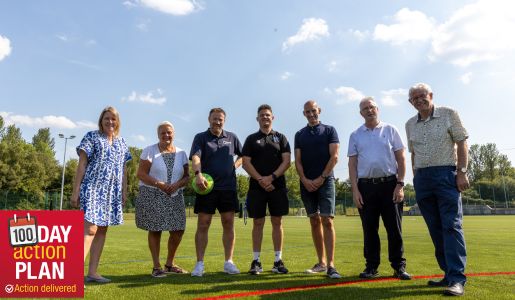 Upgrade work completes at Oakengates 3G pitch 