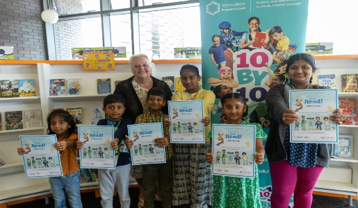 “10 by 10” sparks a love for reading in more than 1,000 children