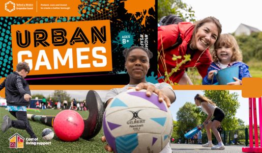 October half-term fun is back with the latest Urban Games activities. 