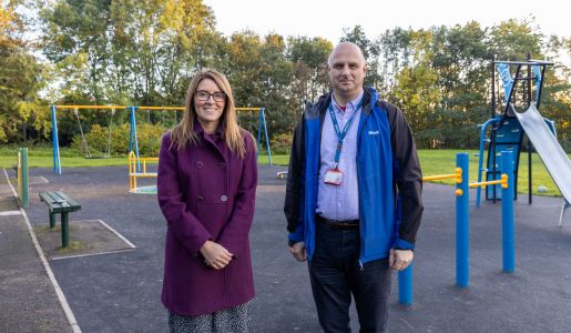 New Princes End play area re-opens 