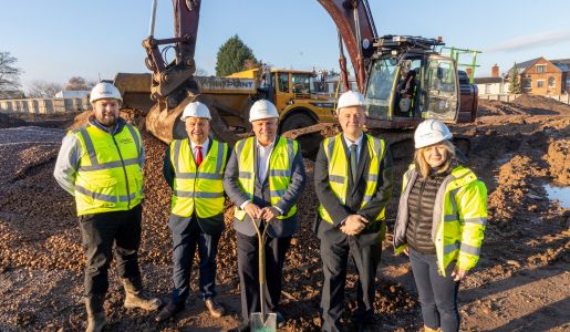 Work starts on site to bring new affordable homes to Wellington 