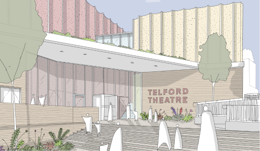 Telford Theatre remodelling proposals open for public feedback