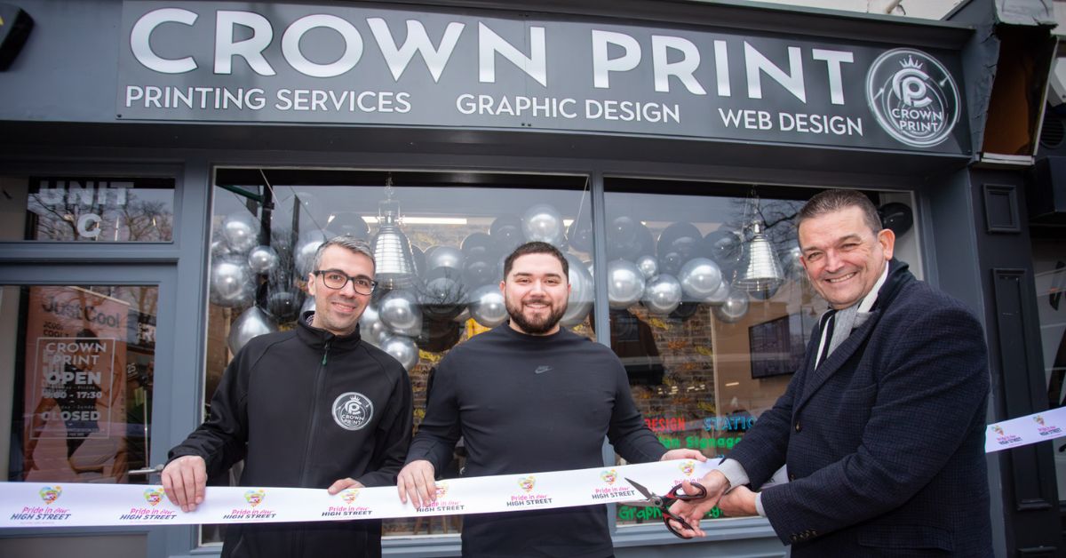 Crown Print & Design looks forward to new high street journey 