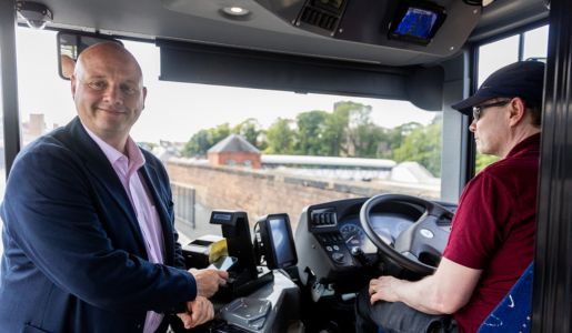 Council-run bus services celebrate 150,000 passengers