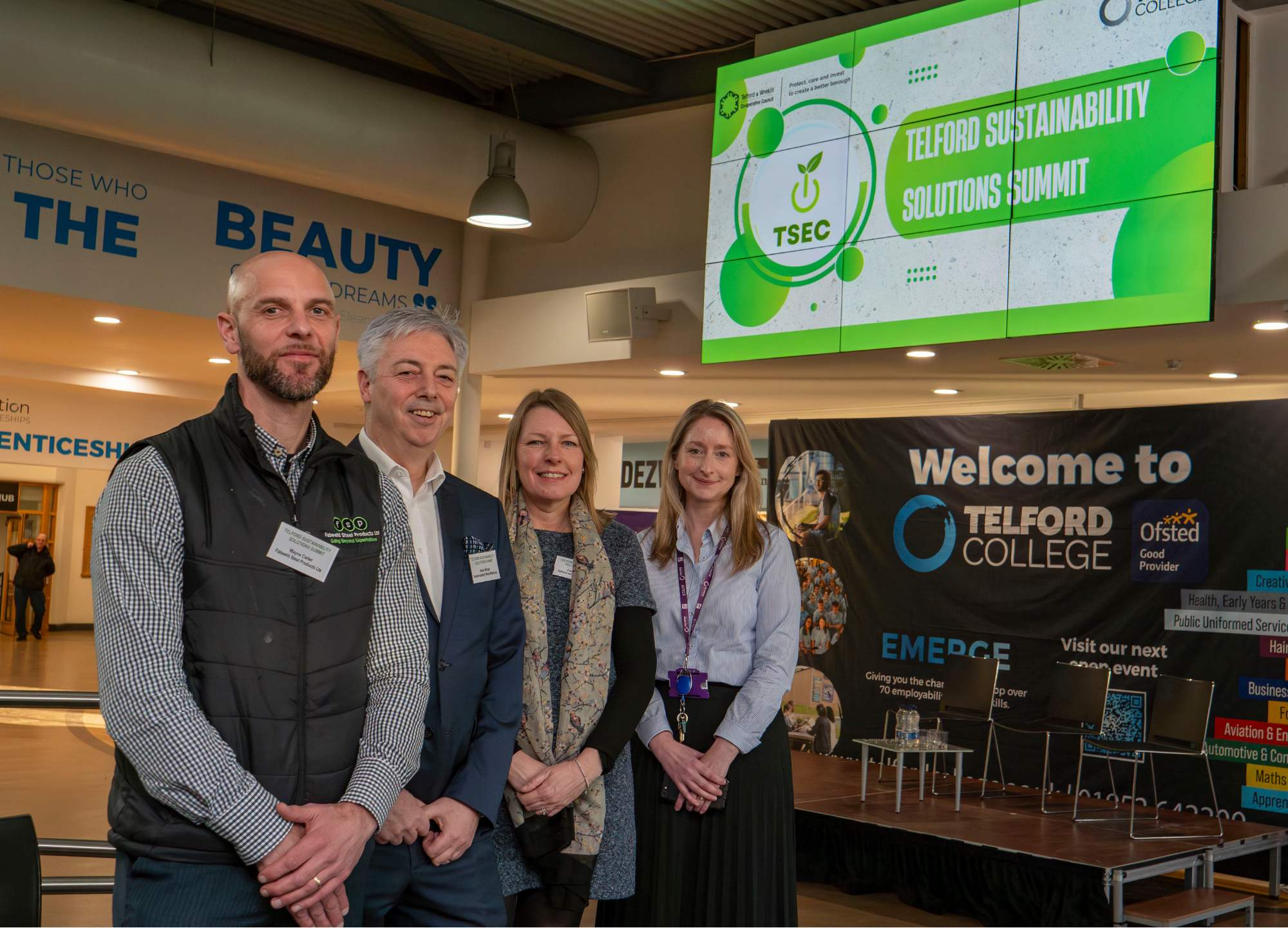 Telford businesses connect and collaborate at Telford Sustainability Solutions Summit