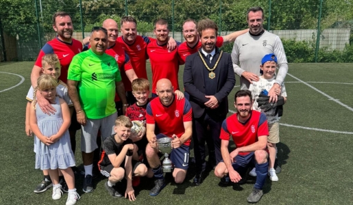 Football tournament strikes up conversations about men’s health