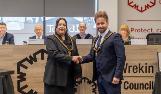 New Mayor and Deputy Mayor of Telford and Wrekin elected